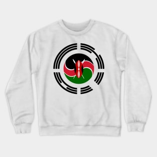 Kenyan Korean Multinational Patriot Flag Series Crewneck Sweatshirt